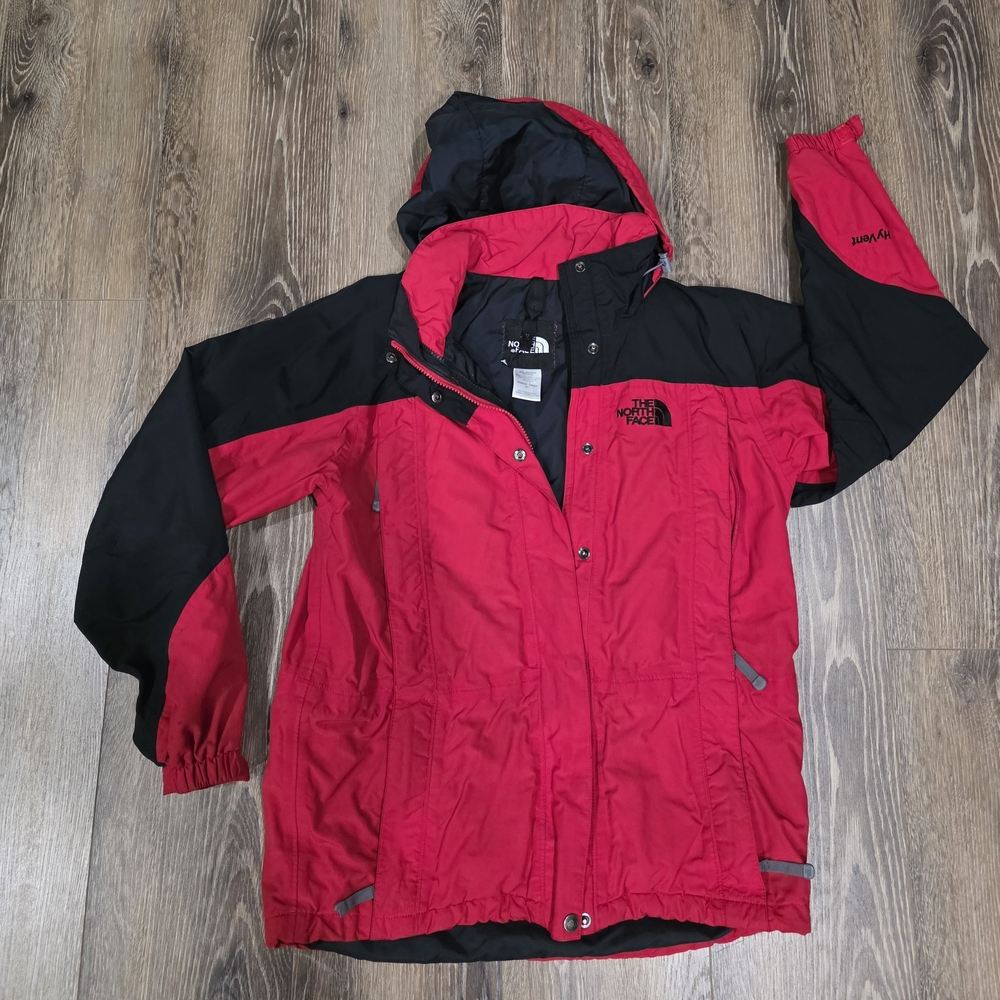 The North Face Kids Red and Black Jacket